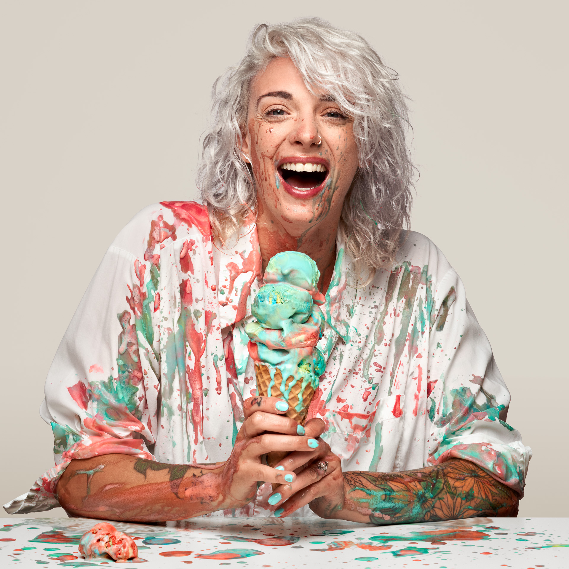 Commercial portrait of Jessica Railey–Forster of Waxlight Bar a Vin in Buffalo NY