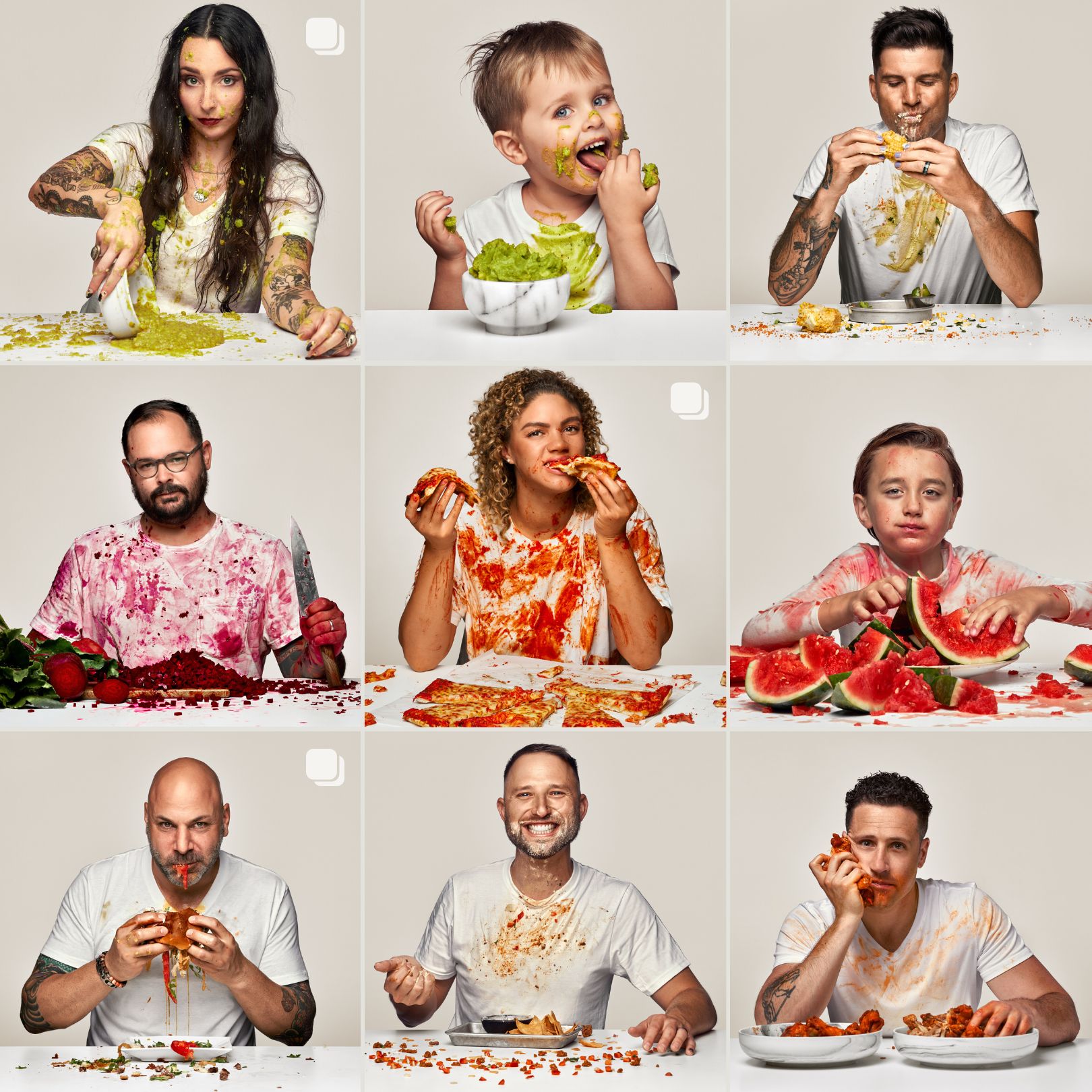Collection of Messy Food Images by Luke Copping 